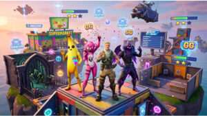 Fortnite featured thumbnail showing a Creative map vibe for squad avonden with a stylized character scene