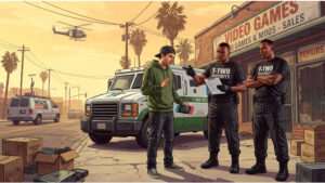 Featured thumbnail voor Grand Theft Auto V over een geannuleerde Switch-port mod vlak voor release na Take-Two-druk