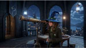 Hogwarts Legacy featured thumbnail over de gratis Astronomer's Hat tijdens het Back to Hogwarts-event