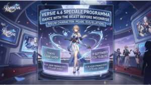 Honkai: Star Rail thumbnail met aankondiging van de Version 4.6 livestream tijdens Tokyo Game Show