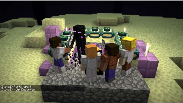 Minecraft featured thumbnail over vijf noobs die proberen het speedrun-record te breken