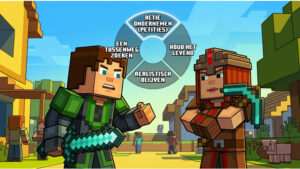 Thumbnail voor Minecraft: Story Mode over de subreddit die petities wil verbieden