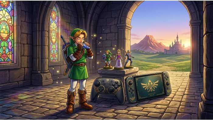 Featured thumbnail for The Legend of Zelda: Ocarina of Time about a Swiss retailer leak suggesting a Dec 1 remake release date