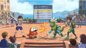 Featured thumbnail over Pokemon Scarlet and Violet met Aniimo dat 160.000 gelijktijdige Steam-spelers haalt