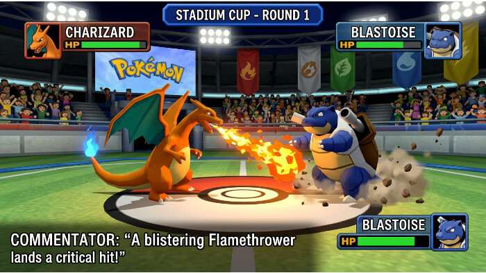 Pokemon Stadium uitgelichte thumbnail met Nintendo 64 arena-gevecht en strategiethema uit 1999