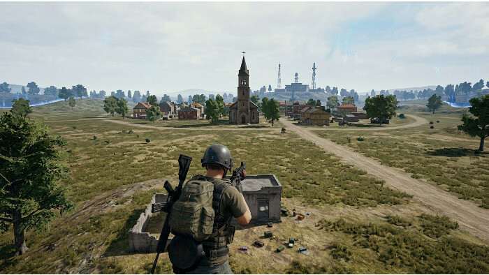 Vierkante thumbnail voor PUBG: Battlegrounds met focus op navigatie op Erangel zonder waypoints