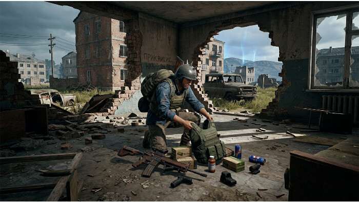 Featured thumbnail voor PUBG: Battlegrounds over de loot-economie, met focus op schaarste en spannende rondes