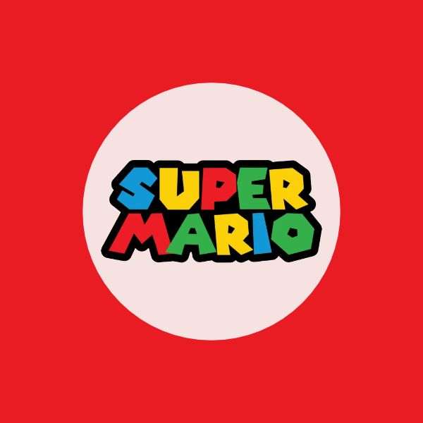 Logo van Super Mario
