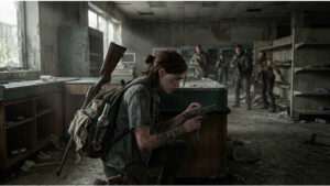 Uitgelichte thumbnail voor The Last of Us Part II over schaarste en survivalstress tijdens het zoeken naar resources