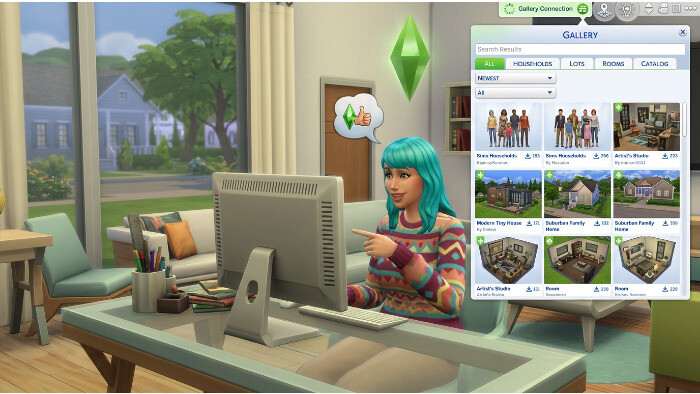 Featured thumbnail voor The Sims 4 over de Gallery met server-side fix na maanden problemen