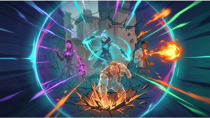 Valorant featured thumbnail met agent en tekst over community droomloadouts na de 'half the cooldowns' teaser