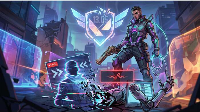 Valorant featured thumbnail for Patch 13.05 about stream snipers and anti-instalock tool changes