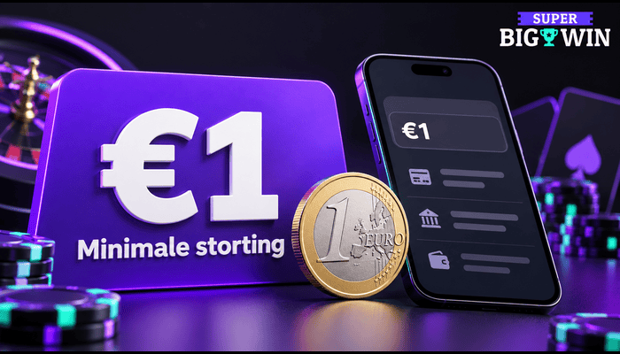 1 euro deposit casino - minimum storting casino
