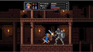 Featured thumbnail voor Zelda II: The Adventure of Link bij een artikel over de vreemde eend in de serie