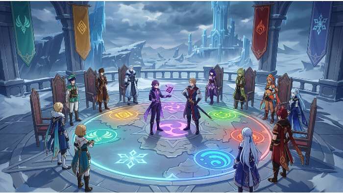 Uitgelichte thumbnail voor Genshin Impact versie 7.2 Hour of Ruin met key art en releasedatum 4 november