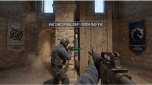 CS2 featured thumbnail for Counter-Strike 2 about the Rush hotfix that closes pixel gaps and mentions NIP and Liquid wins