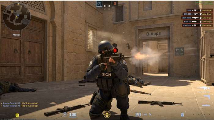 Counter-Strike 2 thumbnail over weekly challenge waarbij auto-sniper gebruik Trust Factor kost