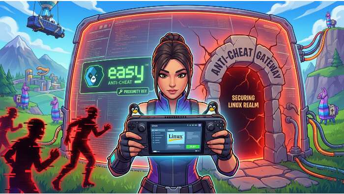 Fortnite featured thumbnail about Linux support and Epic's anticheat delay