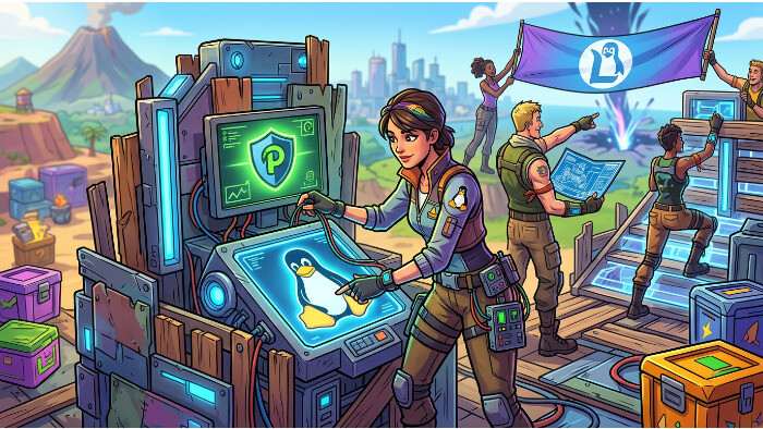 Fortnite featured thumbnail over Linux-ondersteuning en verbeteringen aan Epic Easy Anti-Cheat
