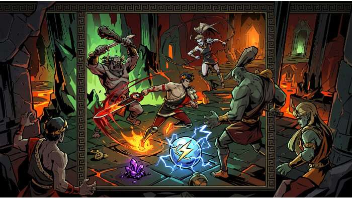 Hades featured thumbnail met Zagreus en vlammen, passend bij een pc-roguelike artikel over elke run