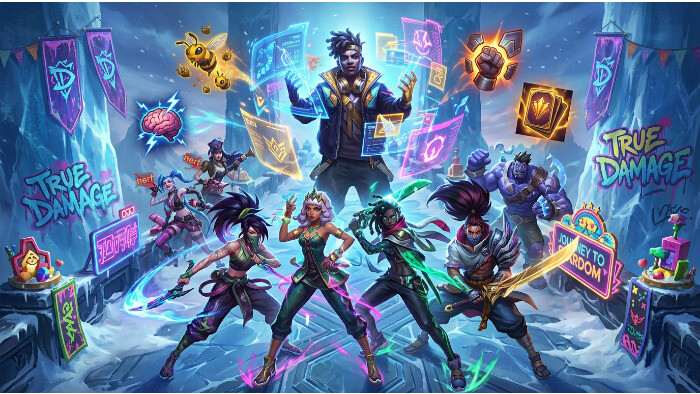 League of Legends featured thumbnail for Patch 26.21, highlighting True Damage, ARAM chaos, and balance nerfs